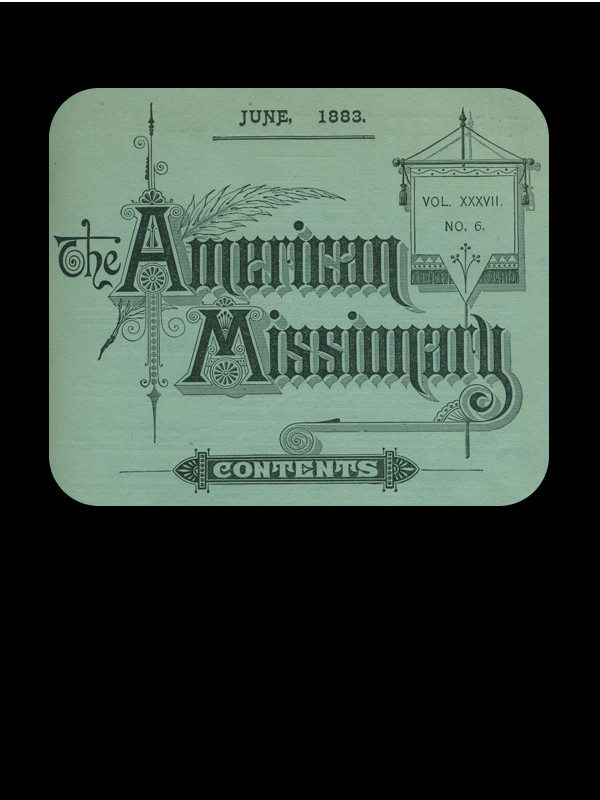 The American Missionary — Volume 37, No. 6, June 1883