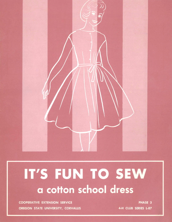 It's Fun to Sew a Cotton School Dress