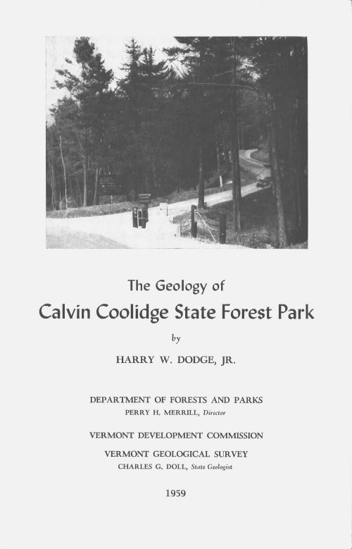 The Geology of Calvin Coolidge State Forest