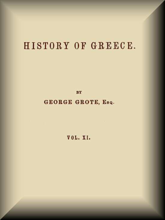 History of Greece, Volume 11 (of 12)