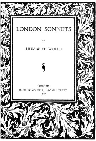 London Sonnets