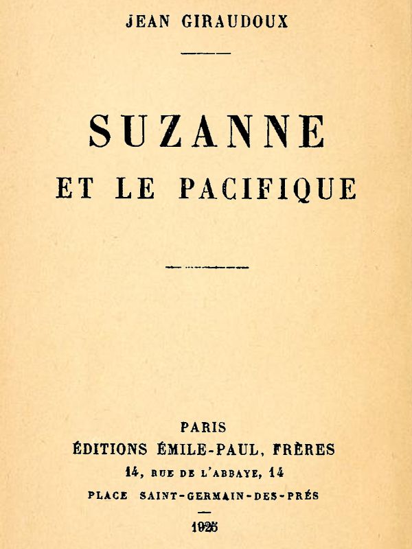 Suzanne et le Pacifique