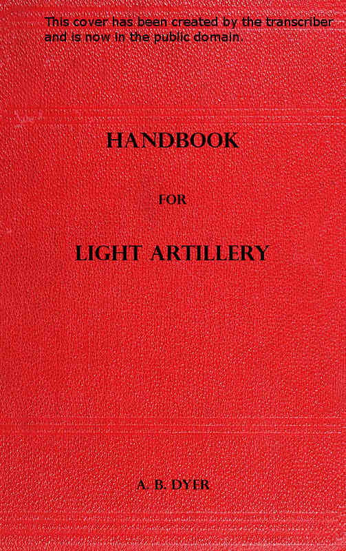 Handbook for Light Artillery