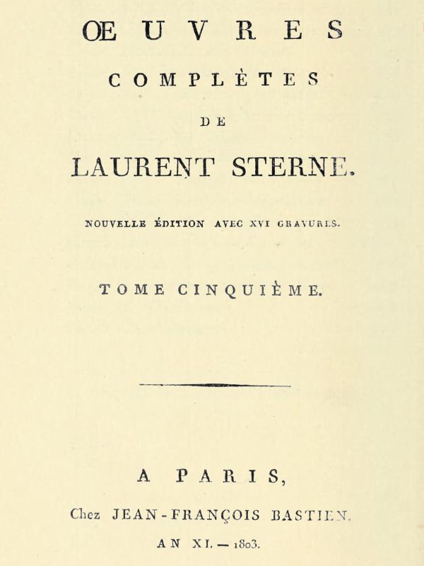 Oeuvres complètes, tome 5