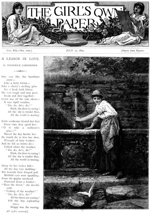 The Girl's Own Paper, Vol. XX, No. 1020, July 15, 1899