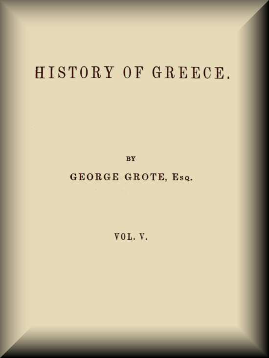 History of Greece, Volume 05 (of 12)