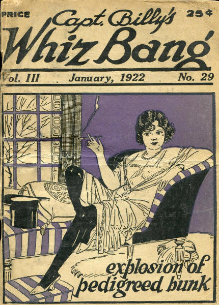 Captain Billy's Whiz Bang, Vol. 3, No. 29, January, 1922&#10;America's Magazine of Wit, Humor and Filosophy