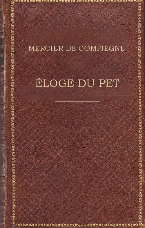 Éloge du pet