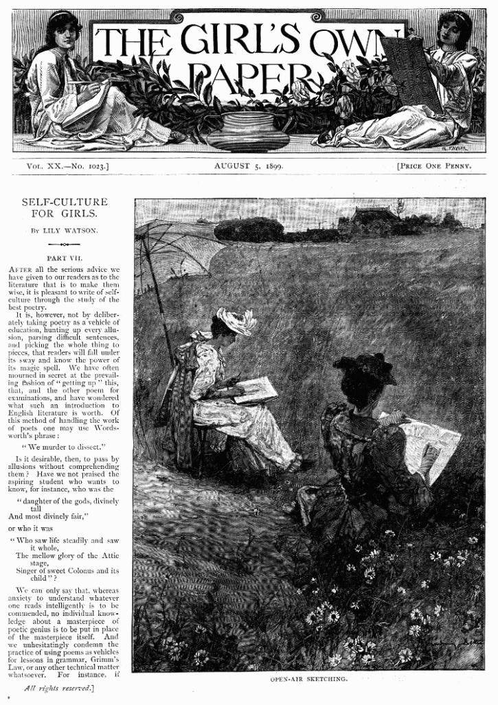 The Girl's Own Paper, Vol. XX. No. 1023, August 5, 1899