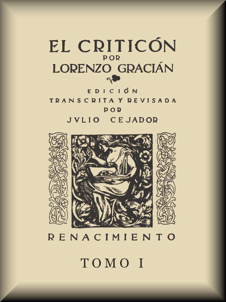 El criticón (tomo 1 de 2)