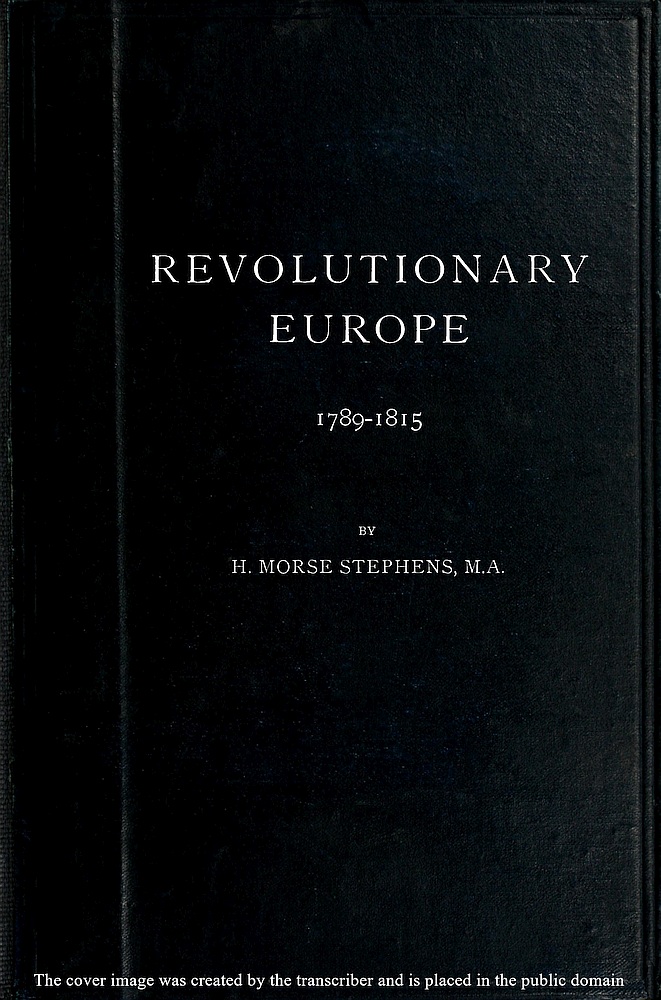 Devrimci Avrupa, 1789-1815