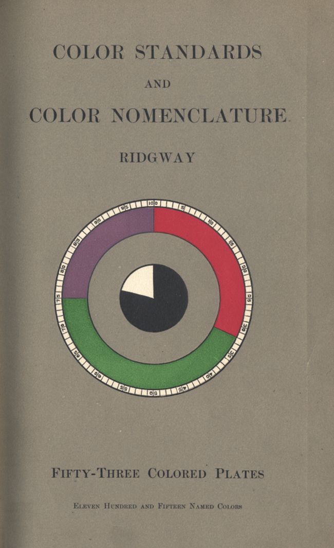 Color Standards and Color Nomenclature&#10;With fifty-three colored plates and eleven hundred and fifteen named colors