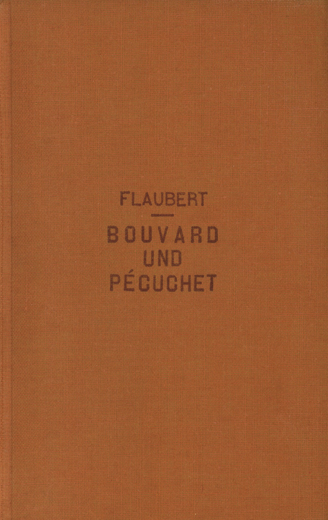 Bouvard und Pécuchet: Roman aus dem Nachlass