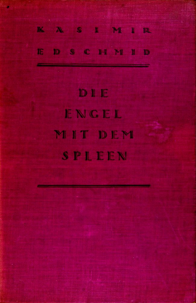 Die Engel mit dem Spleen