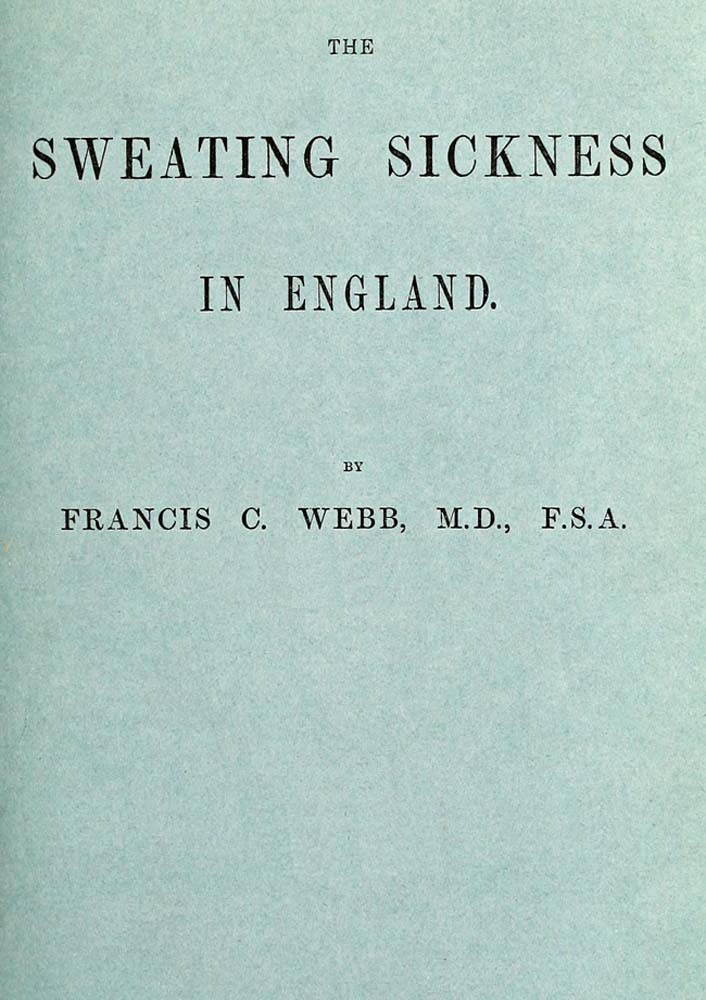 The Sweating Sickness in England