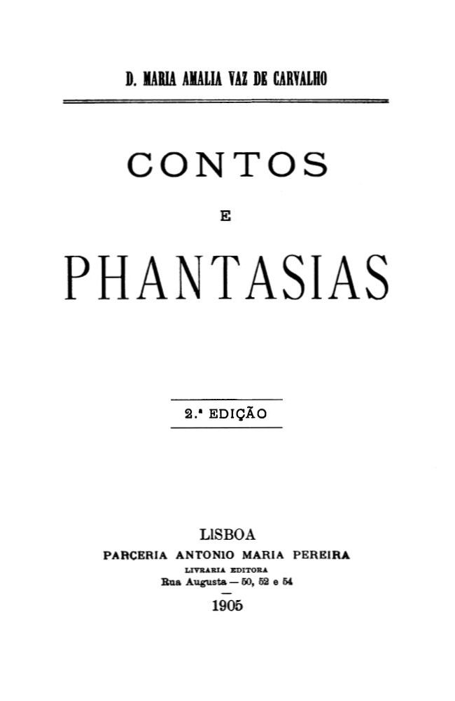 Contos e Phantasias