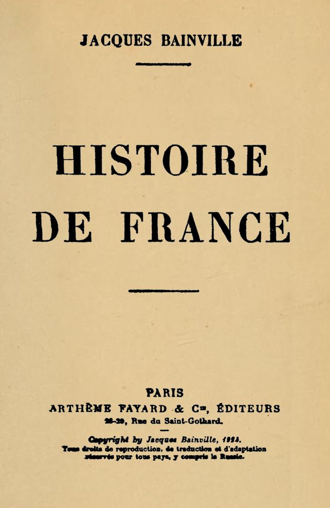 Histoire de France