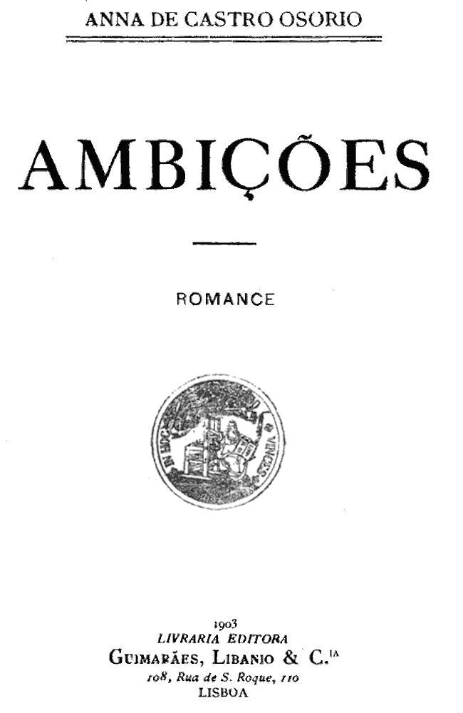 Ambições: Romance