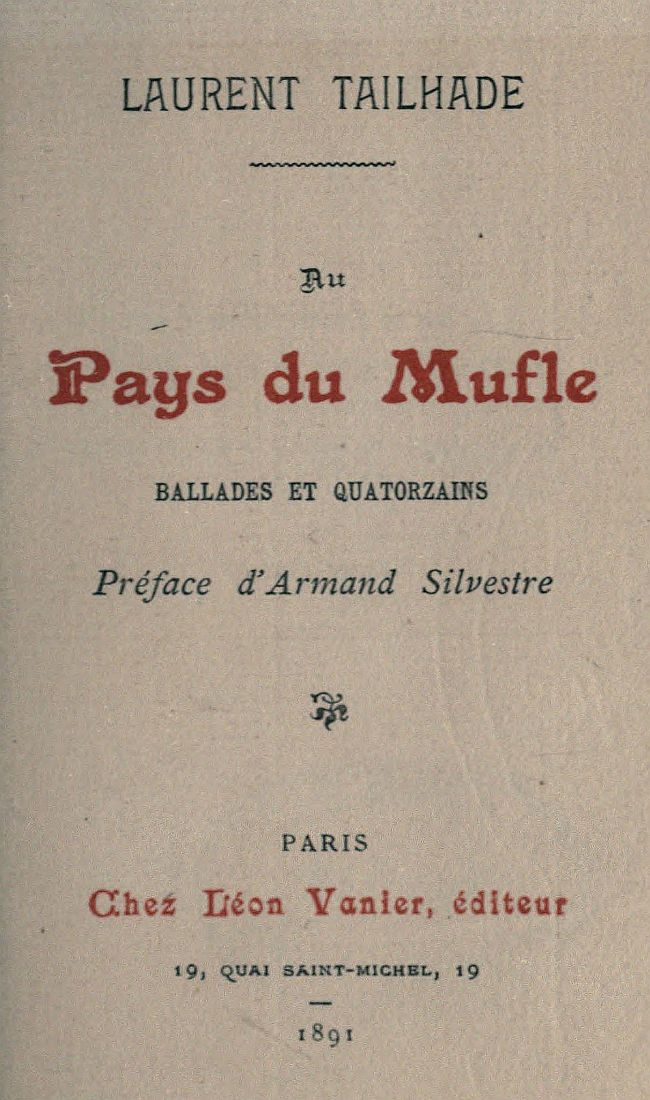 Au Pays du Mufle: Ballades et Quatorzains