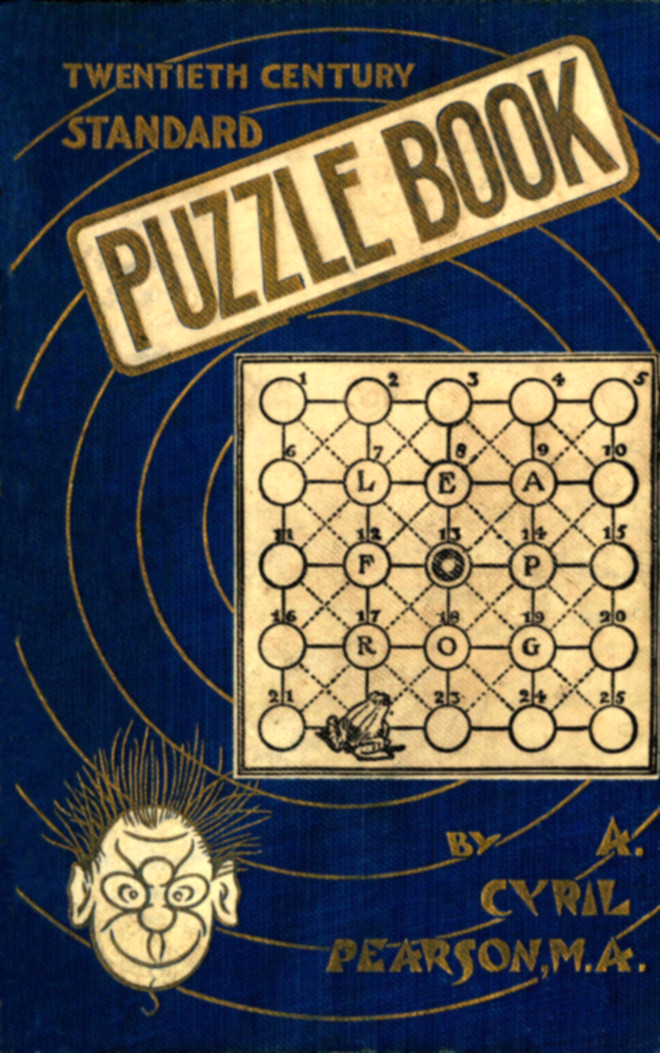 Twentieth Century Standard Puzzle Book&#10;Three Parts in One Volume