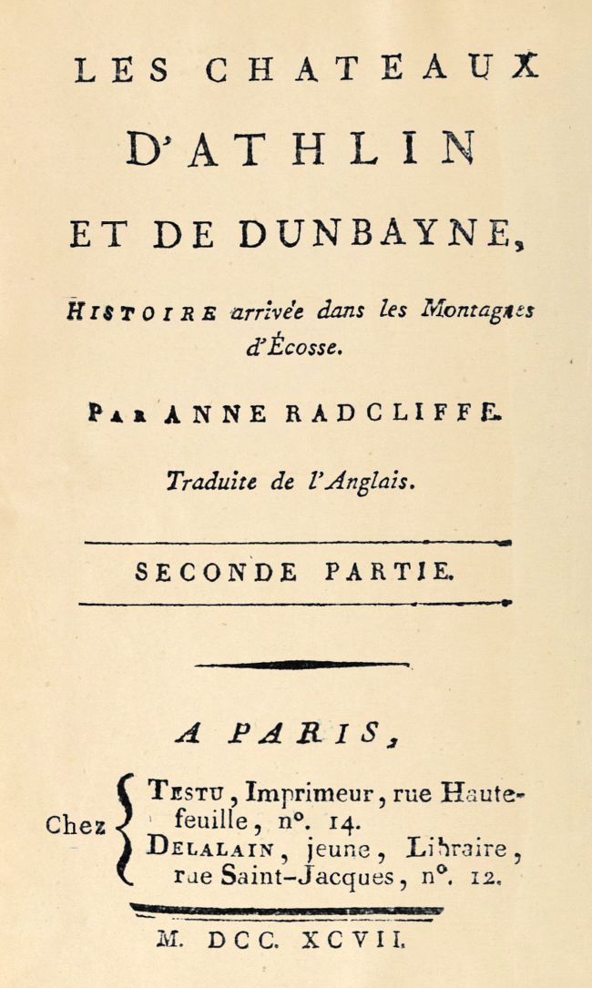 Les châteaux d'Athlin et de Dunbayne (2/2), Histoire arrivée dans les Montagnes d'Écosse.