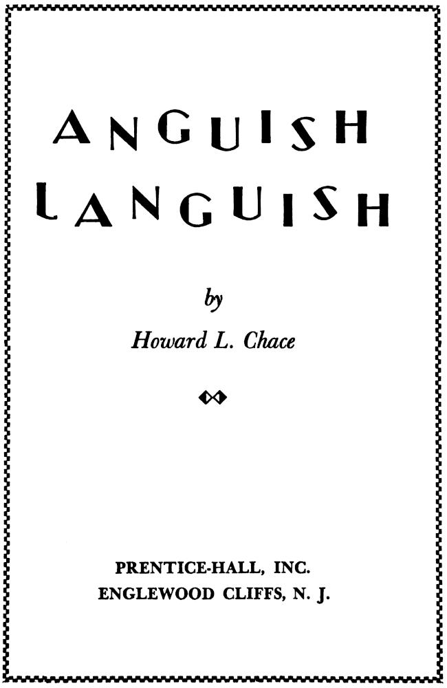 Anguish Languish