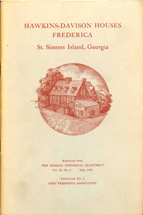 Hawkins-Davison Houses, Frederica, St. Simons Island, Georgia