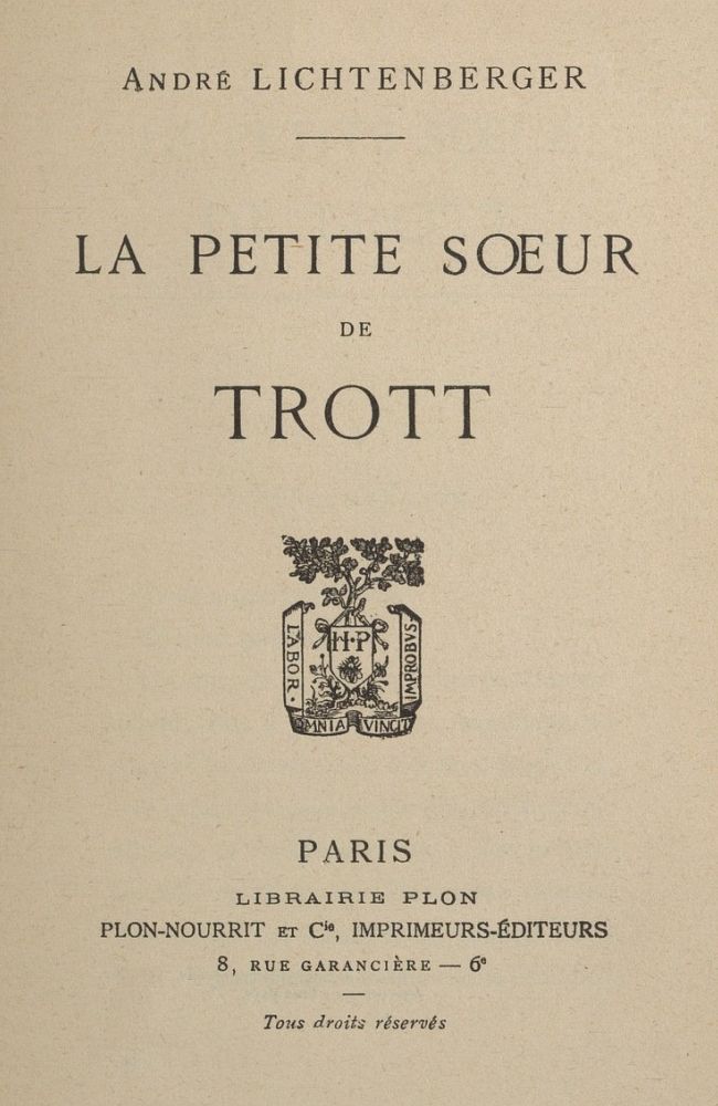 La petite sœur de Trott