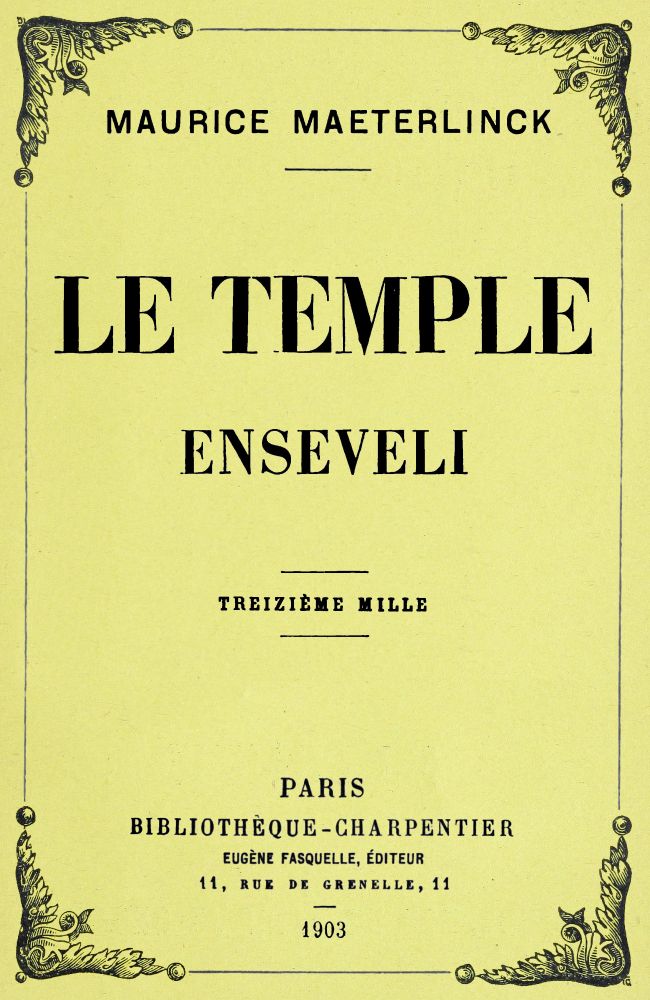 Le temple enseveli