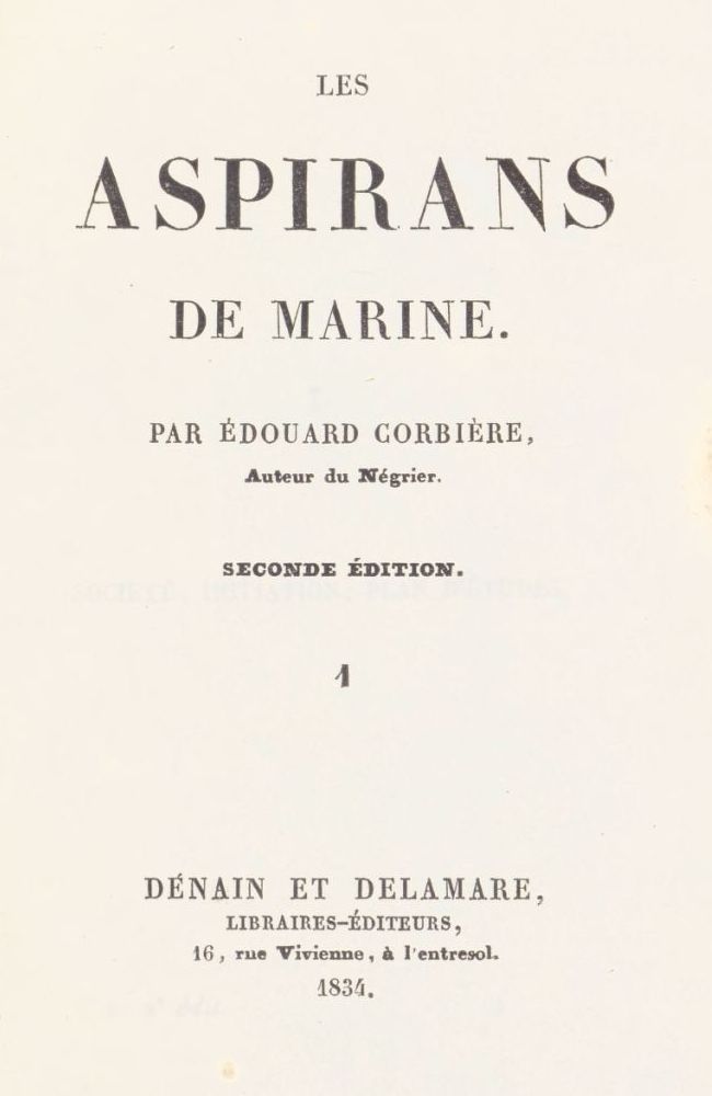 Les Aspirans de marine, volume 1