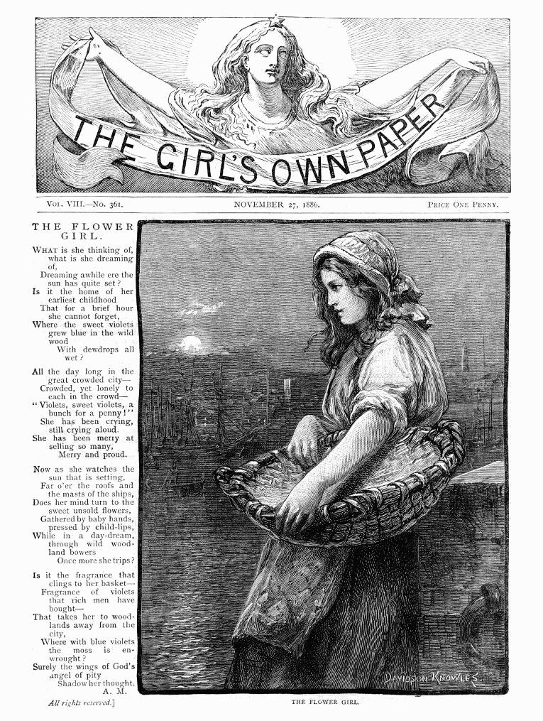 Kızların Kendi Gazetesi, Cilt. VIII, No. 361, 27 Kasım 1886