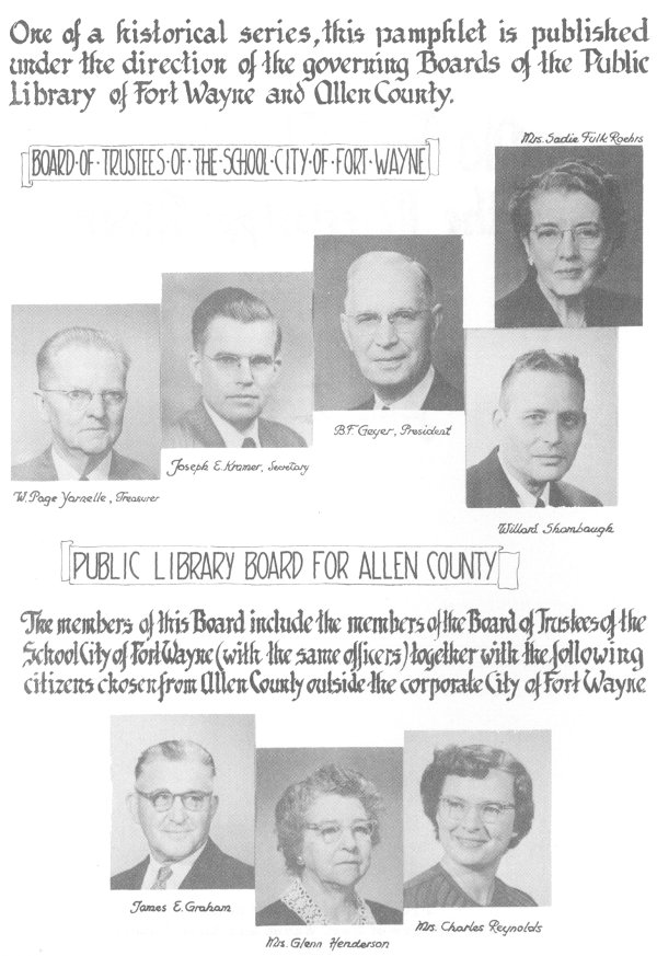 Boards of the Public Library of Fort Wayne and Allen County