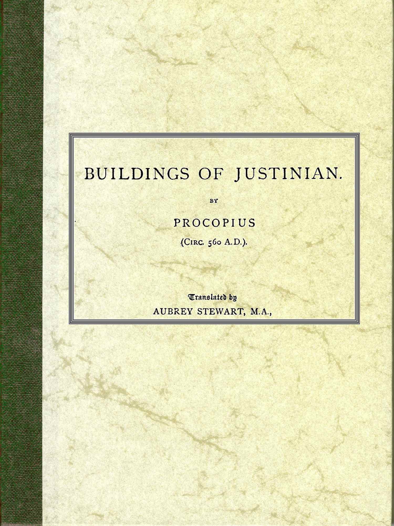 Of the Buildings of Justinian