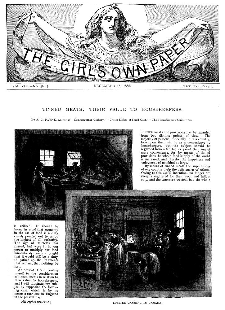 The Girl's Own Paper, Vol. VIII, No. 364, December 18, 1886