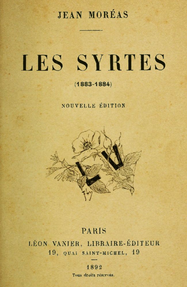 Les Syrtes (1883-1884)