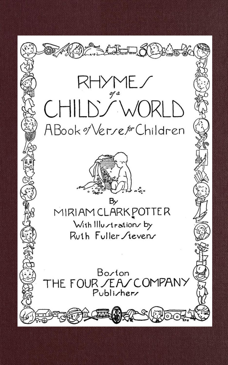 Rhymes of a child's world: a book of verse for children