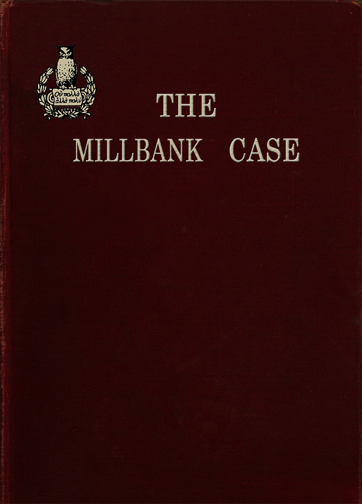 The Millbank Case: A Maine Mystery of To-day