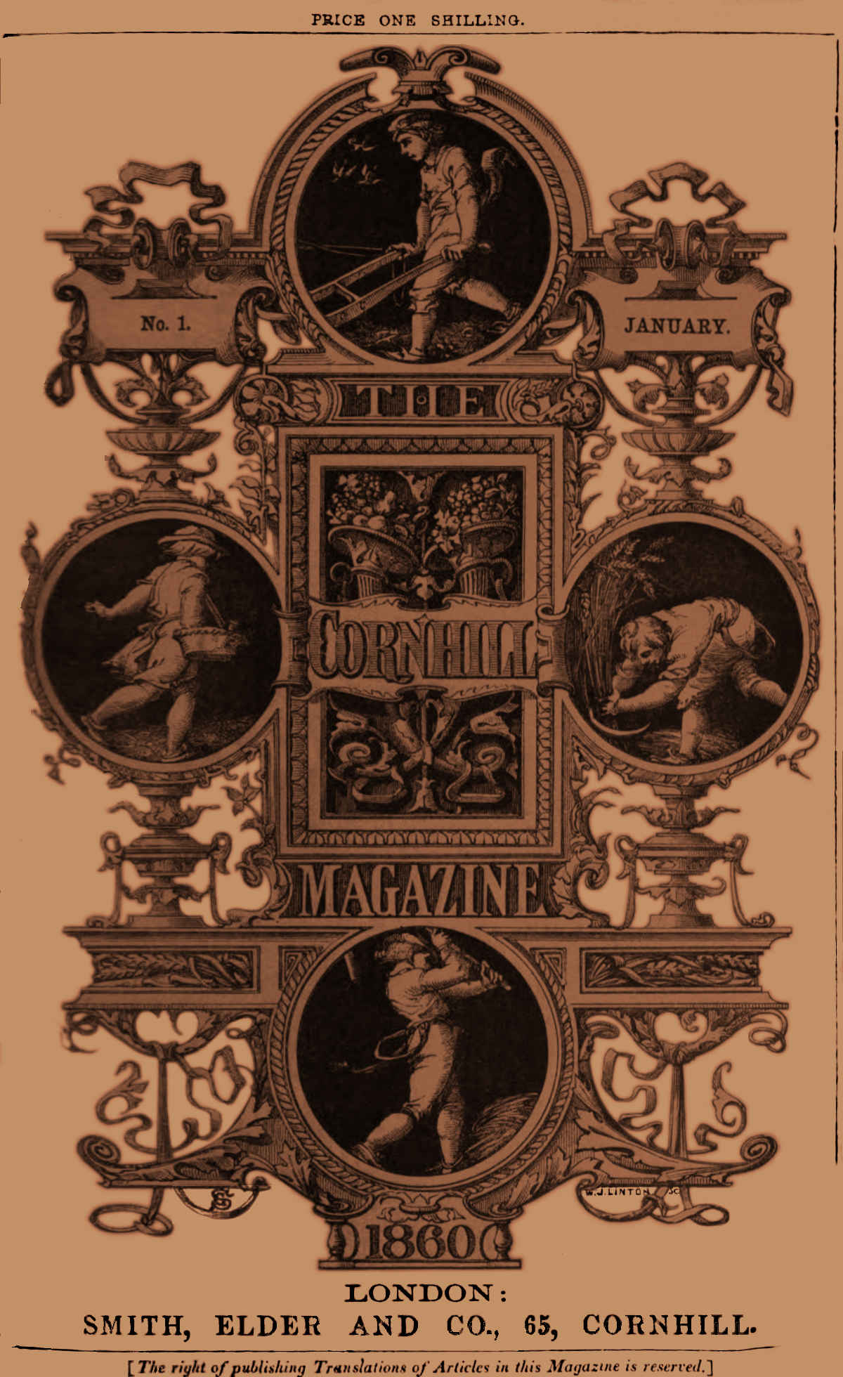 The Cornhill Magazine, Vol. I, January 1860