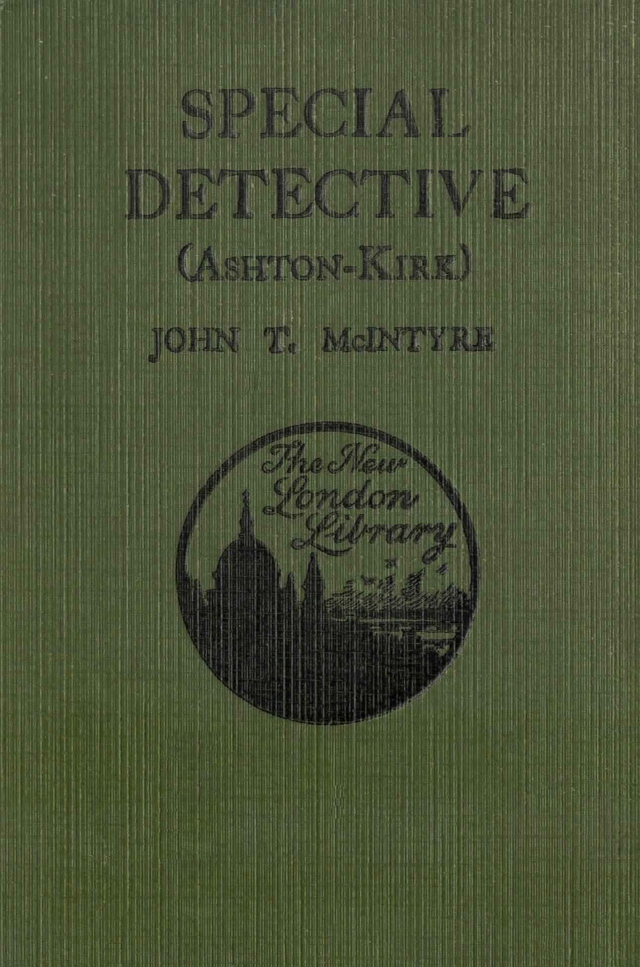 Special Detective (Ashton-Kirk)