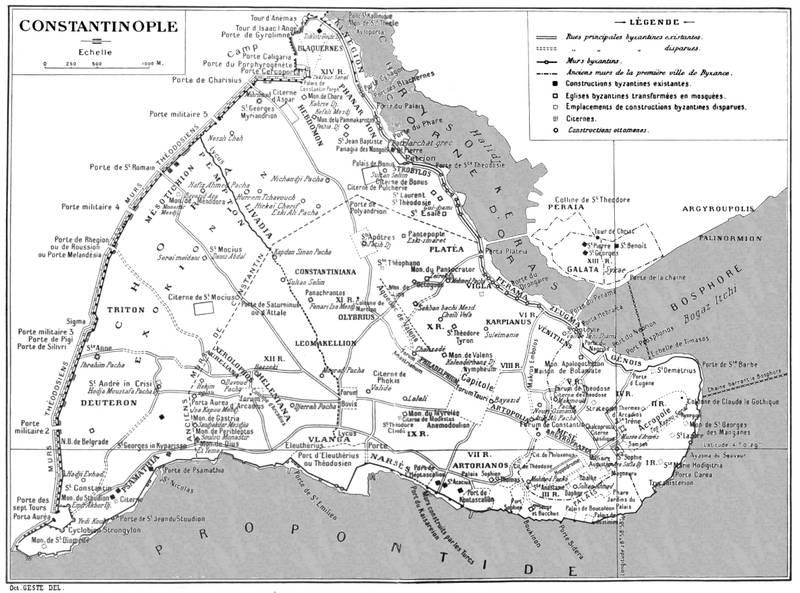 Plan de Constantinople