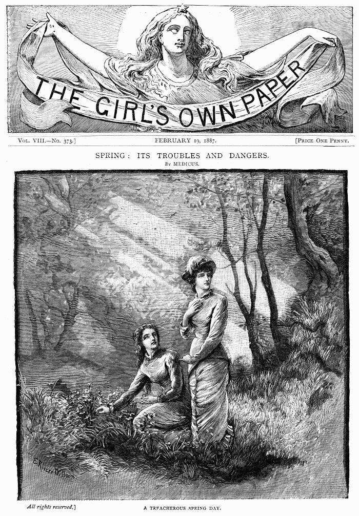 The Girl's Own Paper, Vol. VIII, No. 373, February 19, 1887