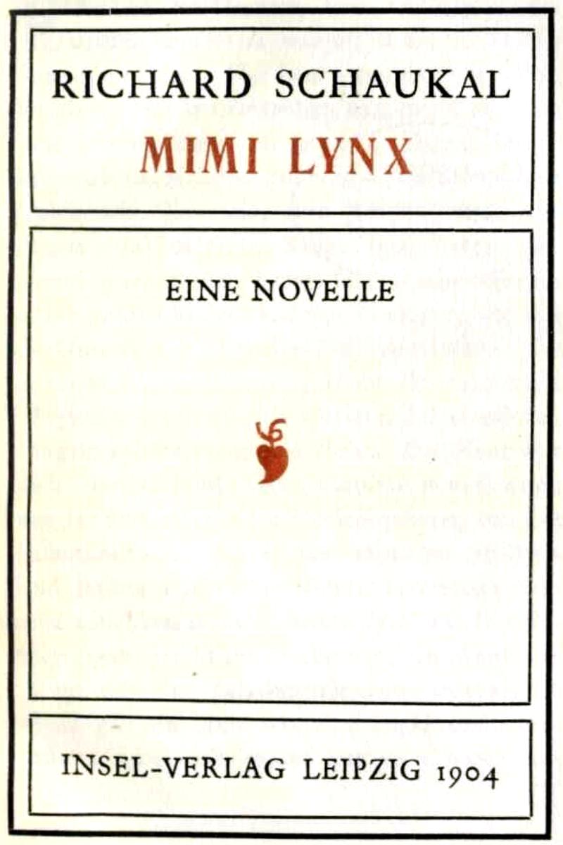 Mimi Lynx: Eine Novelle