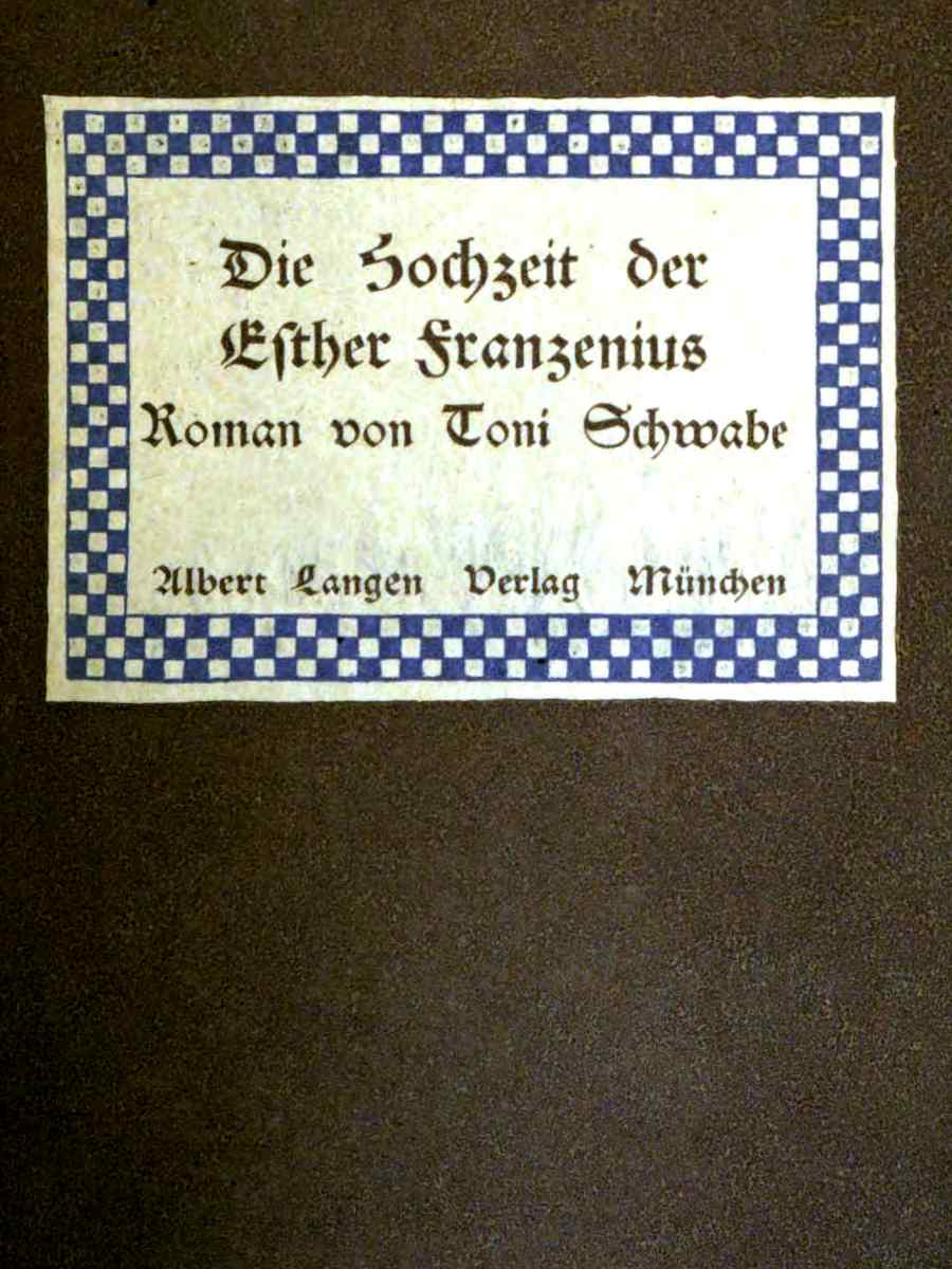 Die Hochzeit der Esther Franzenius: Roman