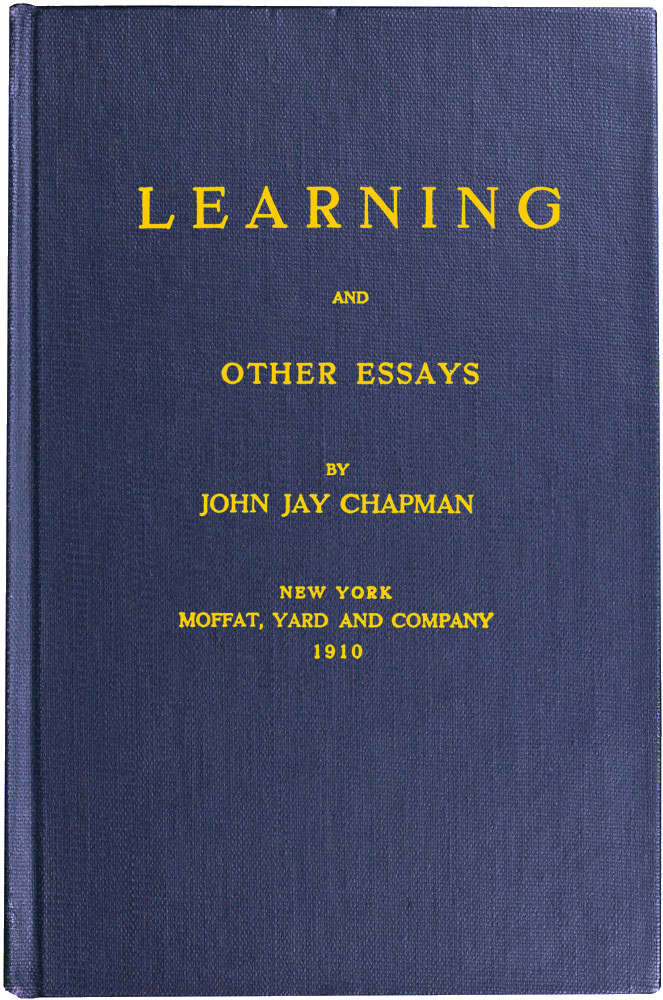 Learning and Other Essays