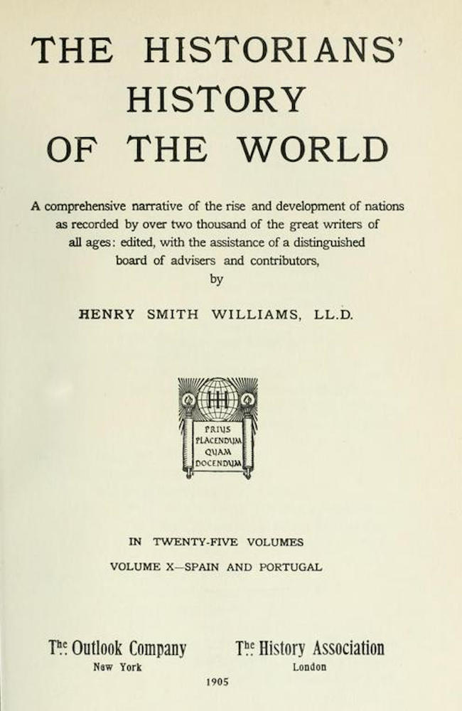The historians' history of the world in twenty-five volumes, volume 10