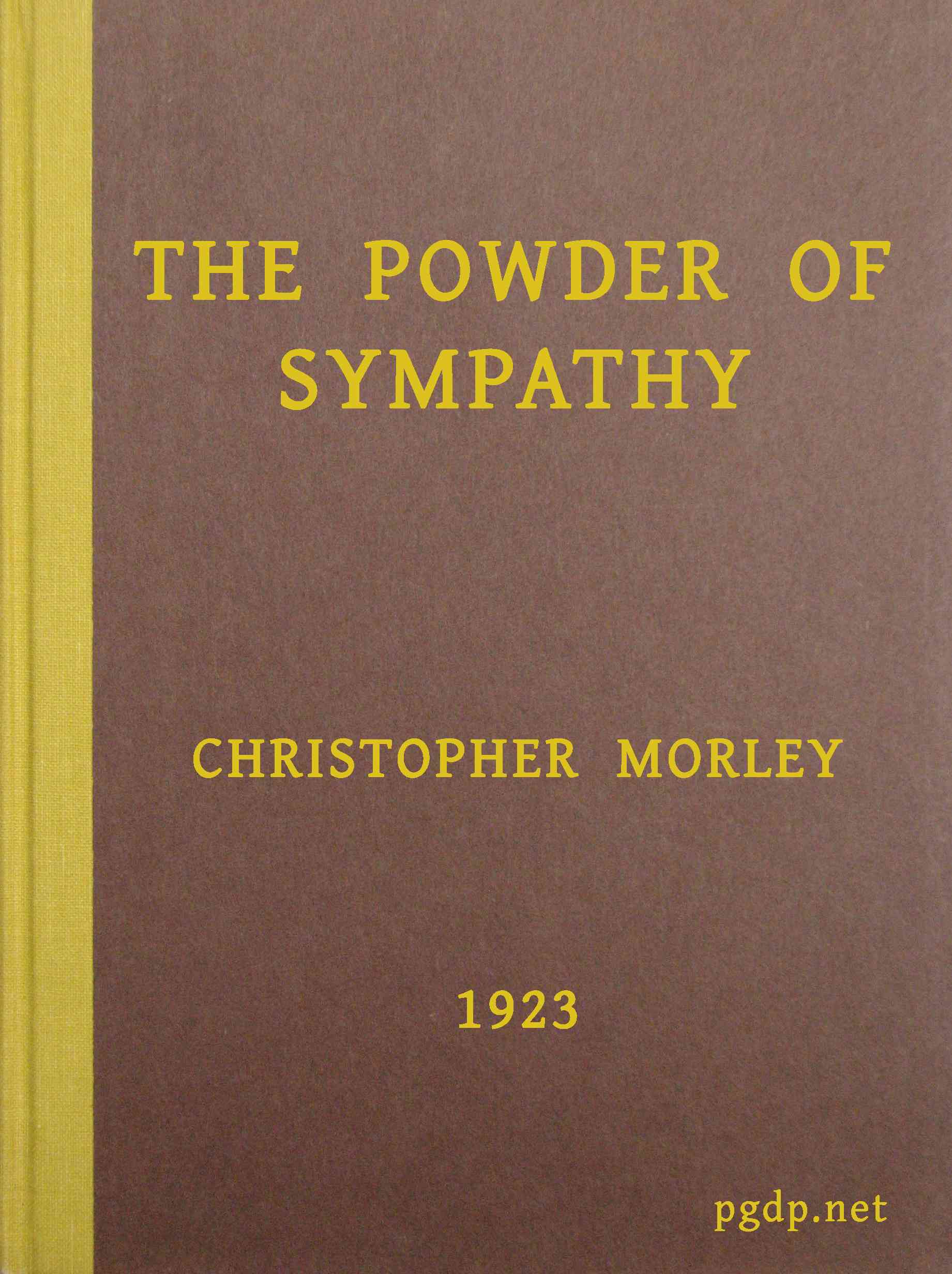 The Powder of Sympathy