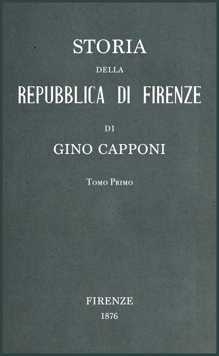 Storia della Repubblica di Firenze v. 1/3