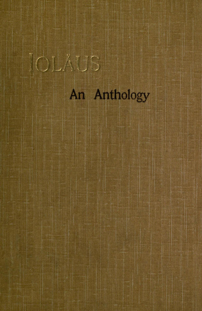 Ioläus: An Anthology of Friendship