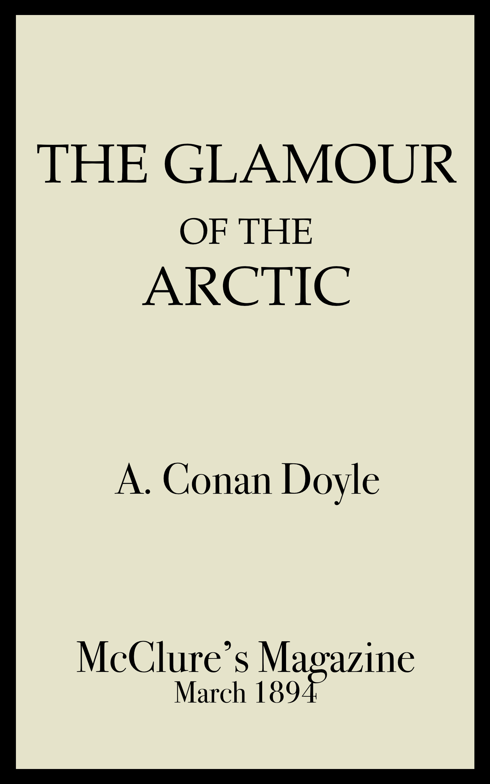 The Glamour of the Arctic