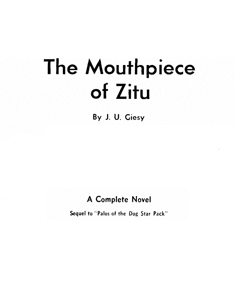 The Mouthpiece of Zitu